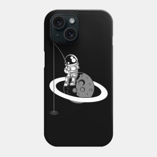 Astronaut Fishing Phone Case