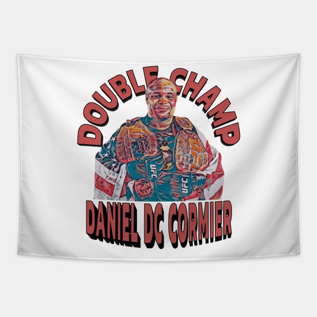 Double Champ Daniel DC Cormier Tapestry by FightIsRight