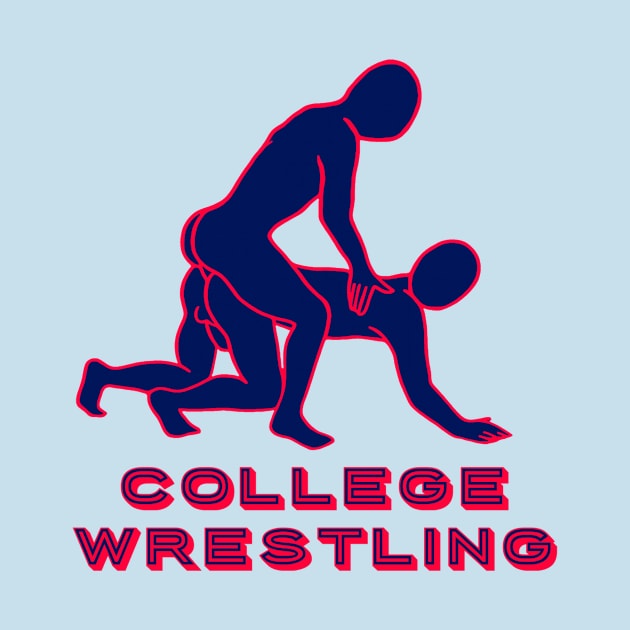 College Wrestling (Mount Art) by JasonLloyd