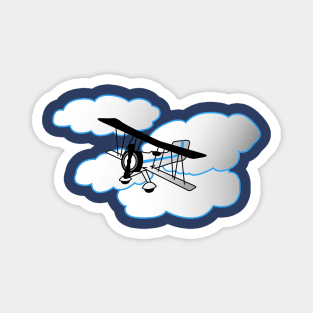 Cute Airplane Magnet