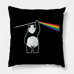 Panda Rock Music Concert Festival Funny Panda Pillow