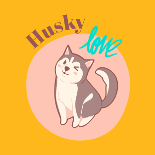 Husky Love T-Shirt