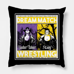 Sting vs Undertaker Pillow