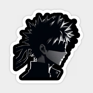 Silhouette gojo satorou Magnet