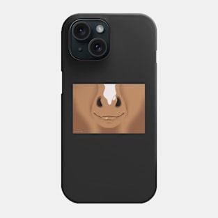 Tan Stripe Horse Face Phone Case