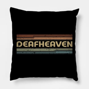 Deafheaven Retro Lines Pillow