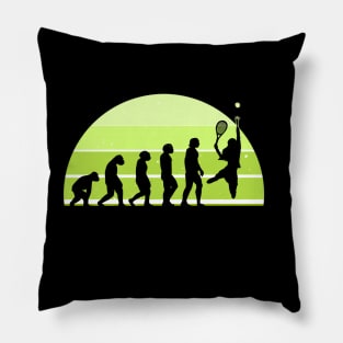 Evolution of Tennis - Tennis Lover Pillow