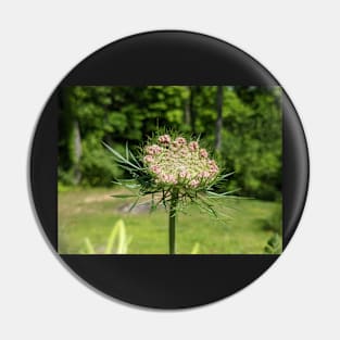 Pink and Green Flowers Standing Tall Pin