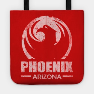 Retro Phoenix Arizona Vintage Fade Flag Tote