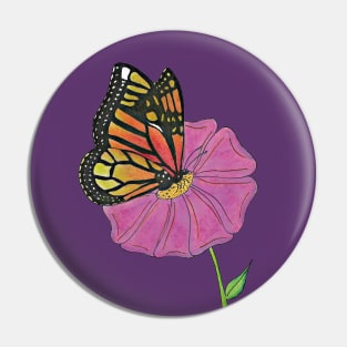 Monarch Butterfly Pin