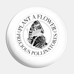 Plant A Flower Pin