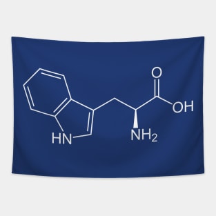 Tryptophan Molecule Tapestry