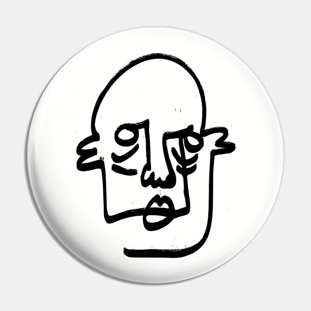 street graffiti face Pin by Tamie