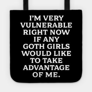 Goth Girls Much? Tote