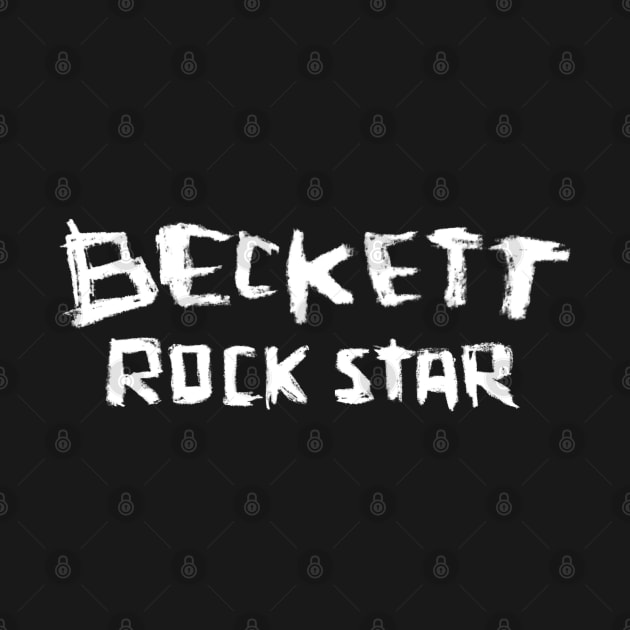 Samuel Beckett, Writer, Rock Star: Beckett by badlydrawnbabe