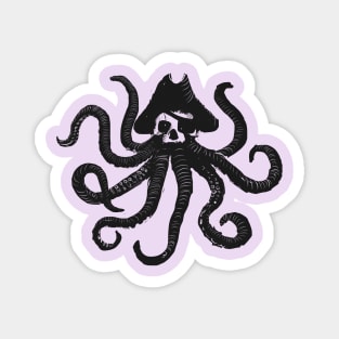 The black octopus pirate Magnet