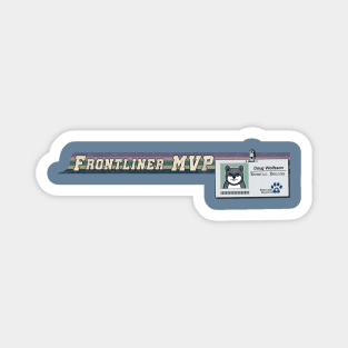 Frontliner MVP (Dog Hero ID Badge) Magnet