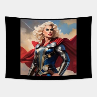 Drag Queen Thor Tapestry