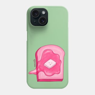 Toast in PINK Phone Case