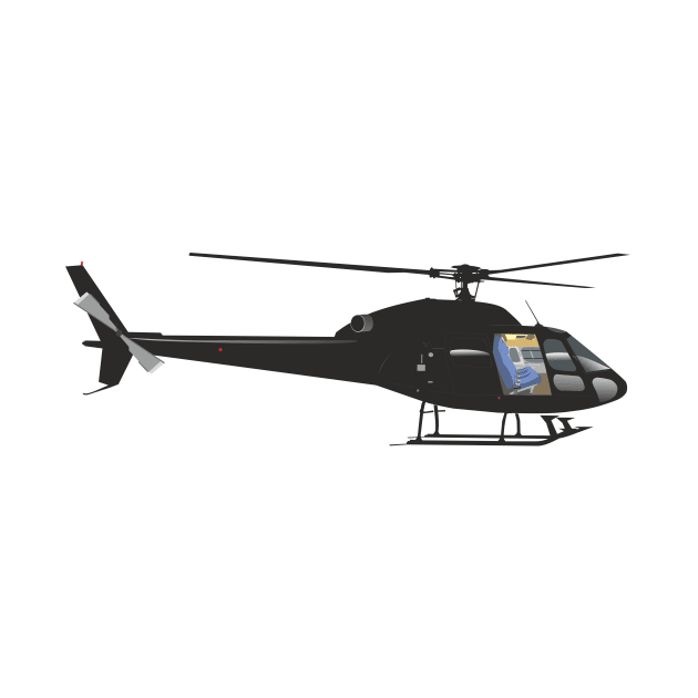 Black Light Helicopter by NorseTech