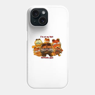 Garf is at his limit Phone Case