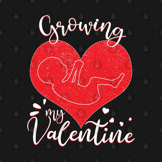 Growing My Valentine - Cool Pregnant Valentines day gift by mahmuq