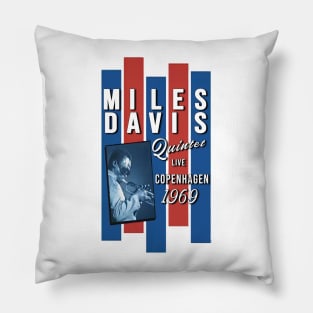 Miles Davis Vintage Pillow