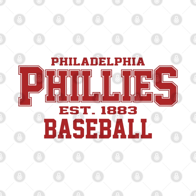 Phillies Philadelphia Baseball by Cemploex_Art