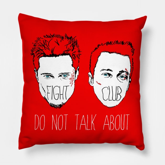 Fight Club Pillow by RedSheep