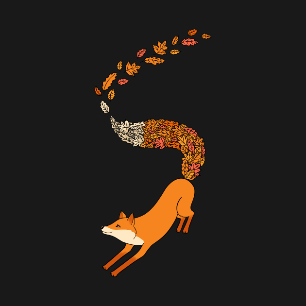 Leafy Fox by coffeeman
