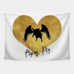 Flying Pig Tapestry