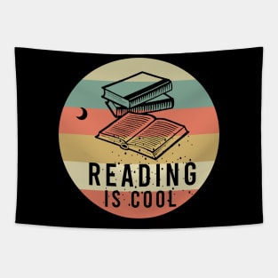 Reading is cool Tapestry