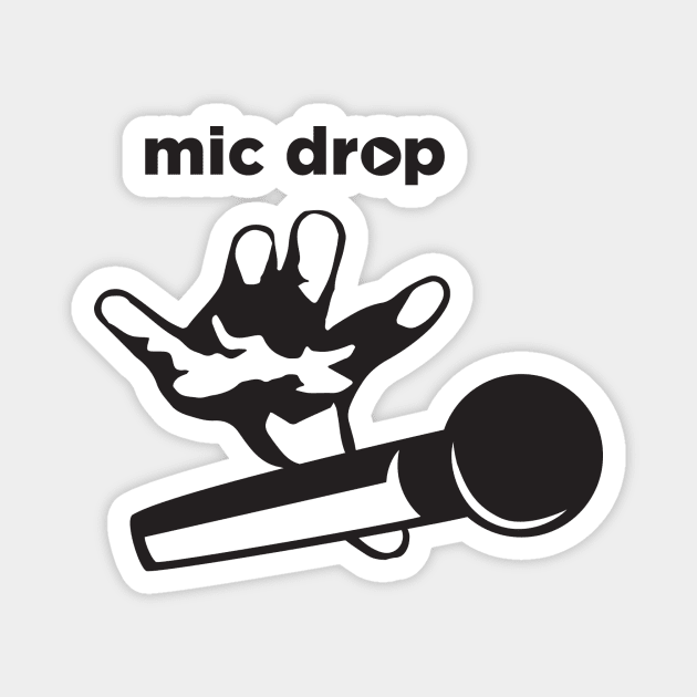 Mic Drop Magnet by Kleinschmidt