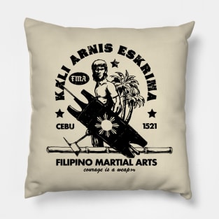 Kali Eskrima Arnis Warrior Pillow