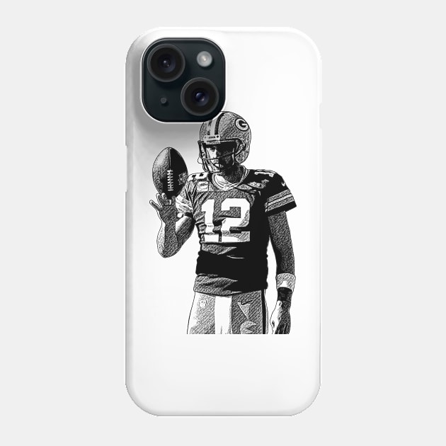 Aaron Rodgers Phone Case by Puaststrol