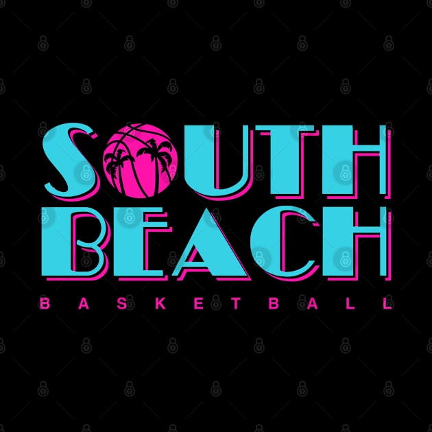 South Beach Basketball - Black by KFig21