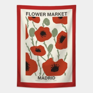 Flower Market Tapestry