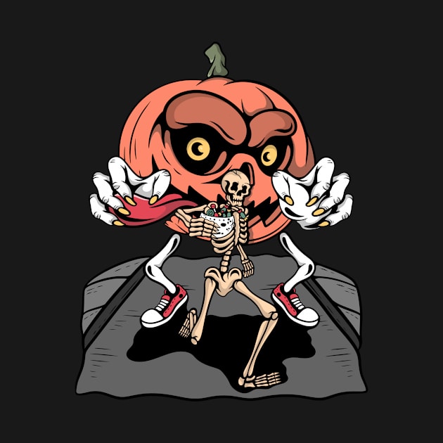 Halloween and pumpkin by gggraphicdesignnn