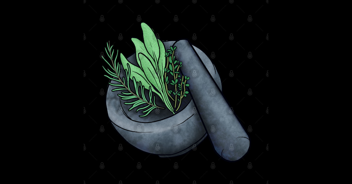 Herbs Redux - Herbs - Sticker | TeePublic