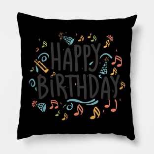 happy birthday Pillow