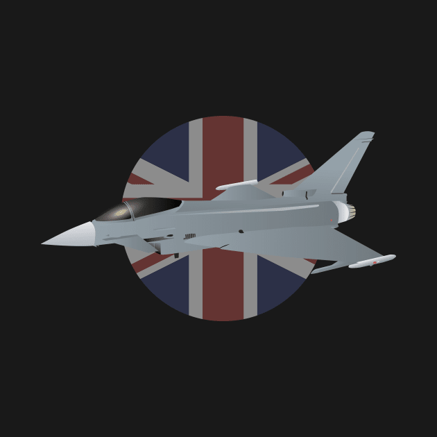 British Eurofighter Typhoon Jet Fighter by NorseTech