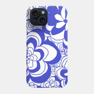 BLUE flower Phone Case