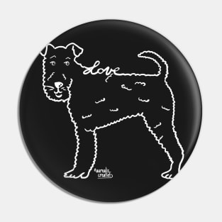 Wirehaired Fox Terrier Pin