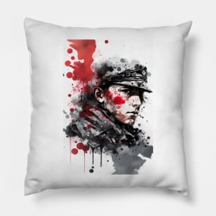 German World War Two Soldier Pillow