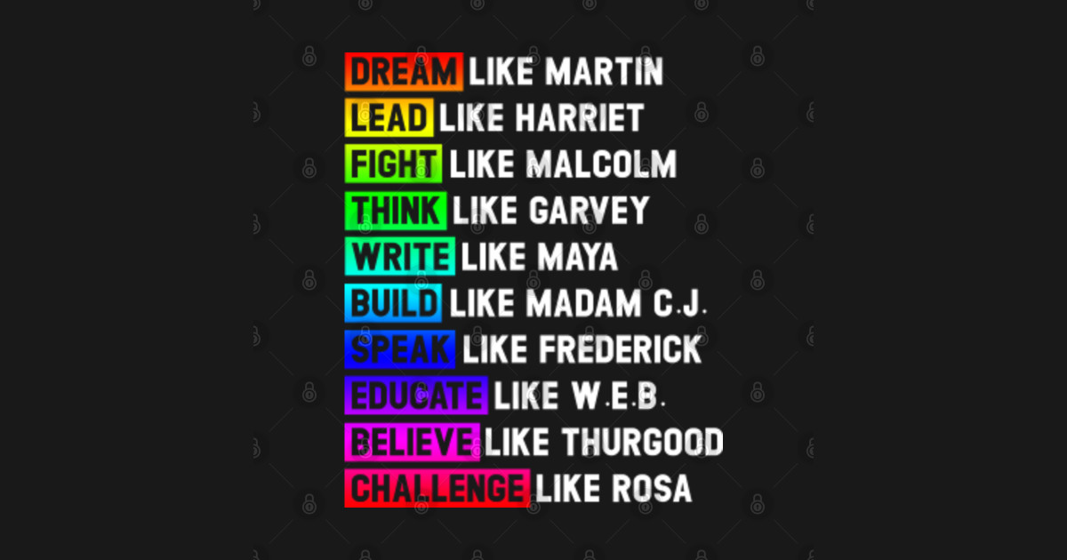 Download Dream Like Martin Lead Like Harriet Fight Like Malcolm ...