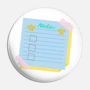 Paper Note Pin