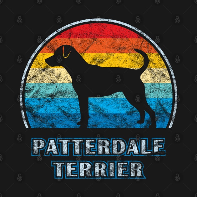 Patterdale Terrier Vintage Design Dog by millersye