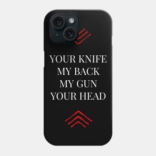 My Gun Your Head Phone Case