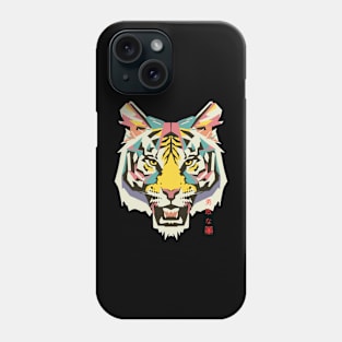 Tiger Geometric Art Phone Case