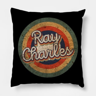 Ray Name Personalized Charles Vintage Retro 60s 70s Birthday Gift Pillow